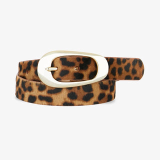 Brave Leather Zya Persian Leopard Belt