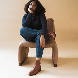 Poppy Barley Foothills Boot in Redwood