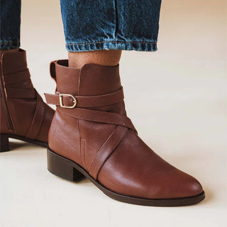 Poppy Barley Foothills Boot in Redwood