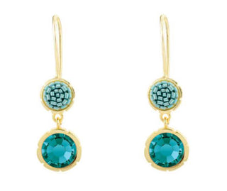 Akihi Maisie Earrings in Aqua Blue