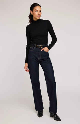 Gentle Fawn Wren Ribbed Mockneck