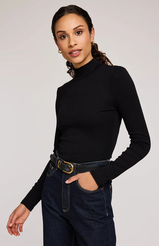 Gentle Fawn Wren Ribbed Mockneck
