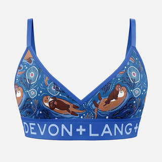 Devon + Lang Bria Bralette in Otter