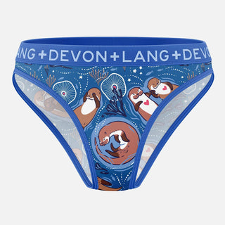Devon + Lang Katrina French Bikini in Otter