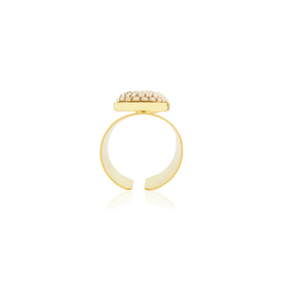 Akihi Thea Ring in Aqua Blue