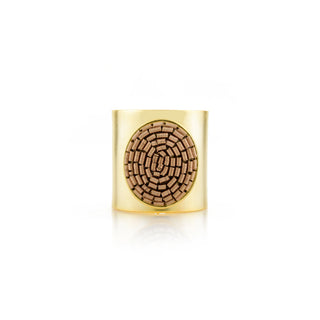 Akihi Thea Ring in Mocha Brown