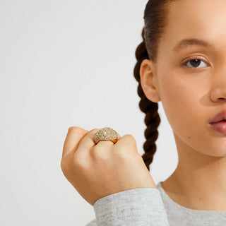 Pilgrim Lael Gold Pavé Ring