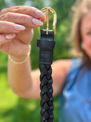Brave Leather Black Avani Belt