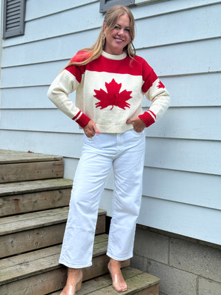 Canada Knitwear Shorty Canadian Maple Pullover