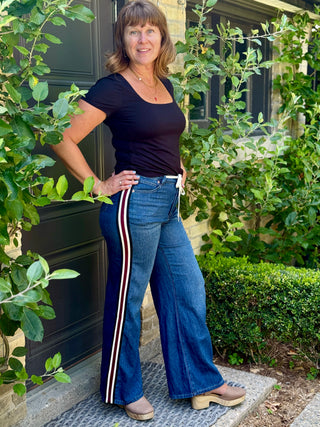 Yoga Denim Carina Wide Leg Jean