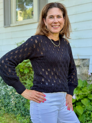 Hatley Iris Pointelle Knit