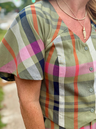 Eve Gravel Mavia Top
