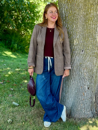 Yoga Denim Carina Wide Leg Jean