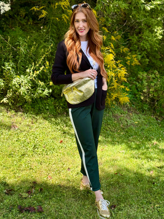 Marigold Britney Trouser in Pine Green