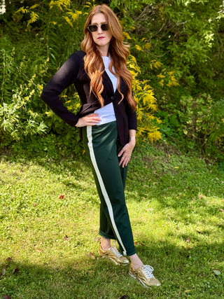 Marigold Britney Trouser in Pine Green
