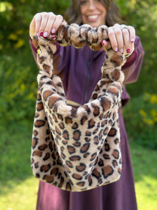 Lyla + Luxe Leopard 2-Way Bag