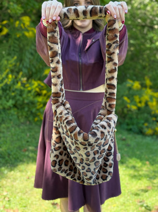 Lyla + Luxe Leopard 2-Way Bag