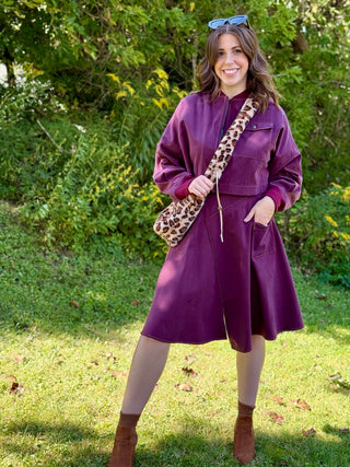 Lyla + Luxe Leopard 2-Way Bag