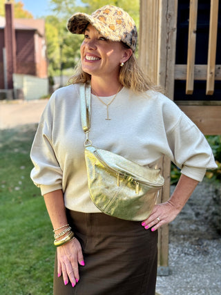 Gentle Fawn Alfie Pullover in Heather Oat