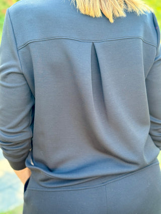 Pure Essence Black Bamboo Sweatshirt