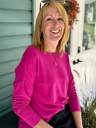 Pure Essence Fuschia Tee