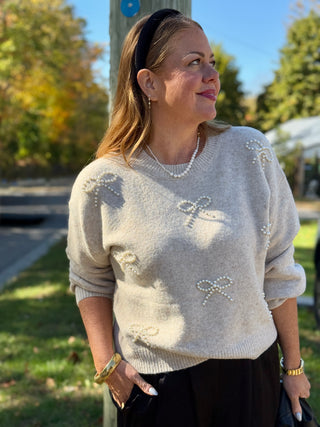 Lyla + Luxe Bows Pullover