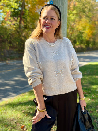 Lyla + Luxe Bows Pullover