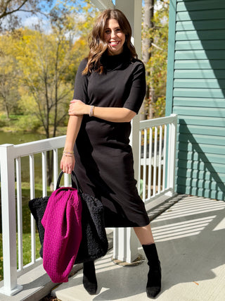 Paper Label Astrid Mockneck Dress