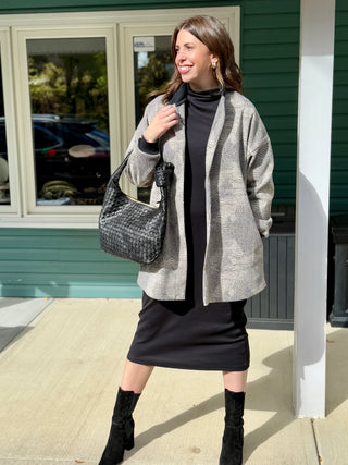 Allison Wonderland Dizzy Houndstooth Coat