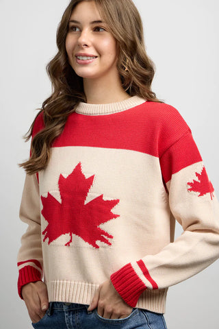 Canada Knitwear Shorty Canadian Maple Pullover