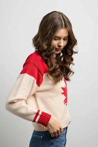 Canada Knitwear Shorty Canadian Maple Pullover