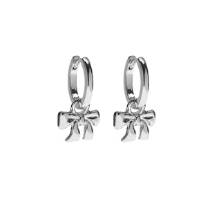 Foxy Originals Silver Bow Earrings