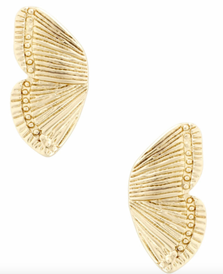 Hoopla Style Butterfly Stud Earrings
