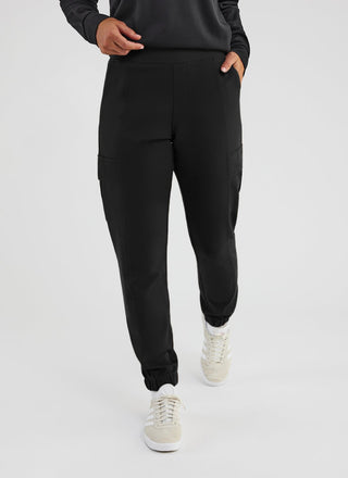 FIG Selby Black Cargo Jogger