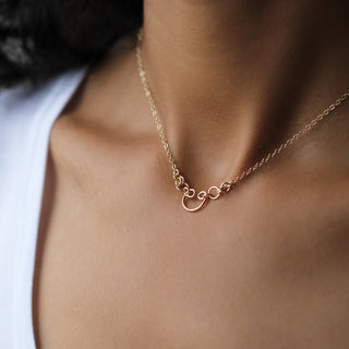 Mini Athena Gold Fill Necklace