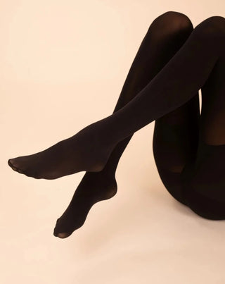 Threads Opaque Black Contour Tights