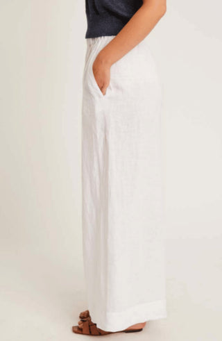 Naïf Tate White Linen Pant