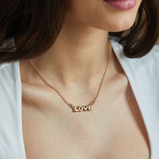 Foxy Originals Gold Love Bubble Necklace