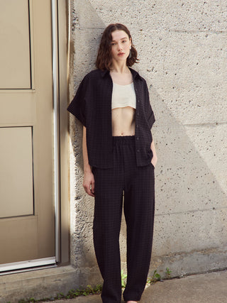 Eve Gravel Shepherd Trouser