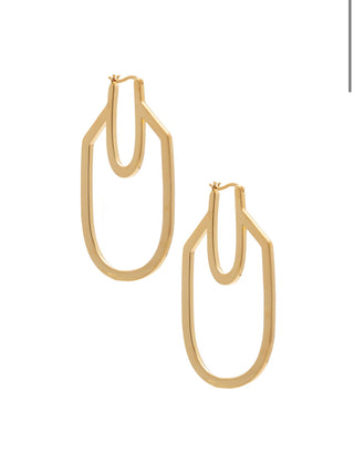 Sarah Mulder Miranda Earrings in Gold