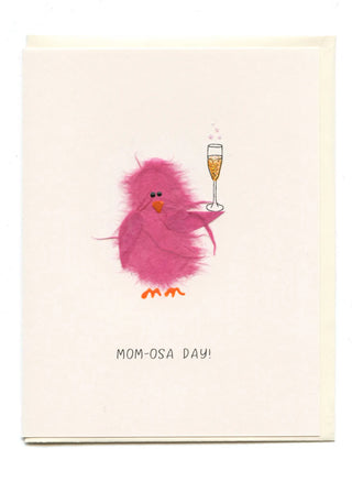 "Mom-osa Day" Handmade Card