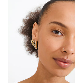 Pilgrim Presence Earrings in Gold