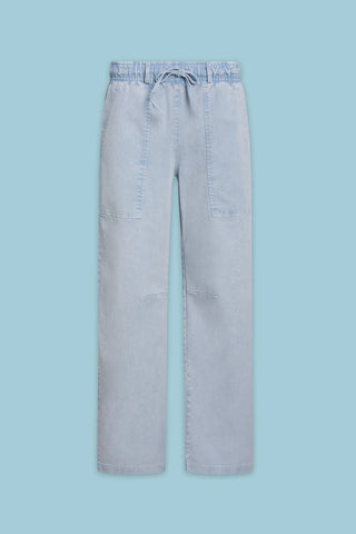 Astrid Pisa Pant in Light Blue