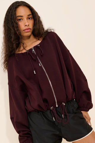 FRNCH Shosha Wide Neck Jacket