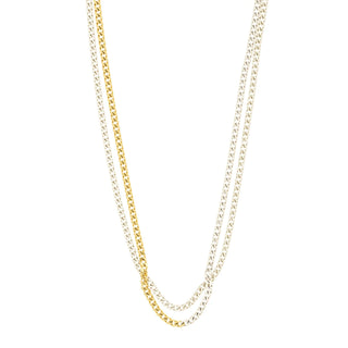 Pilgrim Mixed Metals Inner Necklace Set