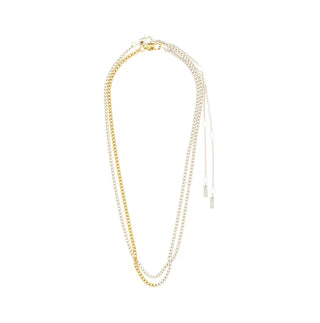 Pilgrim Mixed Metals Inner Necklace Set