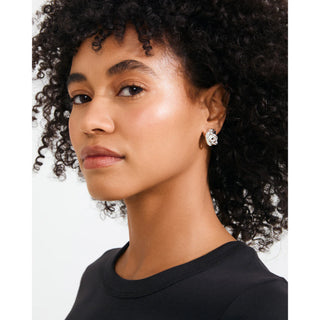 Pilgrim Inner Earrings in Silver