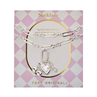 Foxy Originals Cheri Charm Necklace (Gold or Silver)