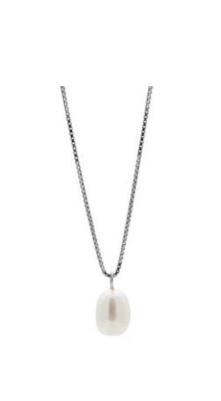 Sarah Mulder Carolyn Necklace in Rhodium