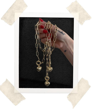 Livie Puffy Heart Necklace
